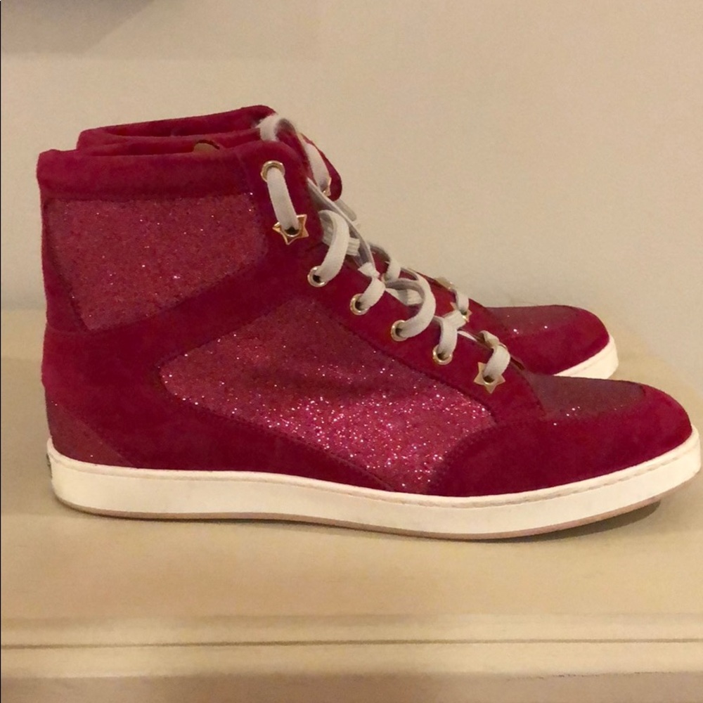 Jimmy Choo high top sneakers